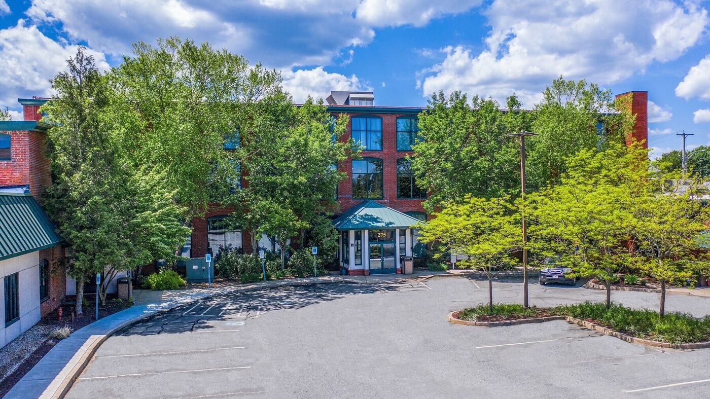275 Martine Street Fall River MA — multi-tenant office building exterior, commercial real estate for lease